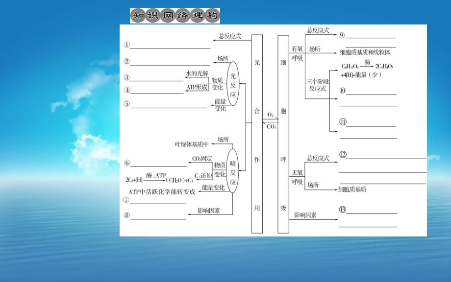 高考生物二轮复习专题三考点一光合作用和细胞呼吸的过程及联系课件_第2页