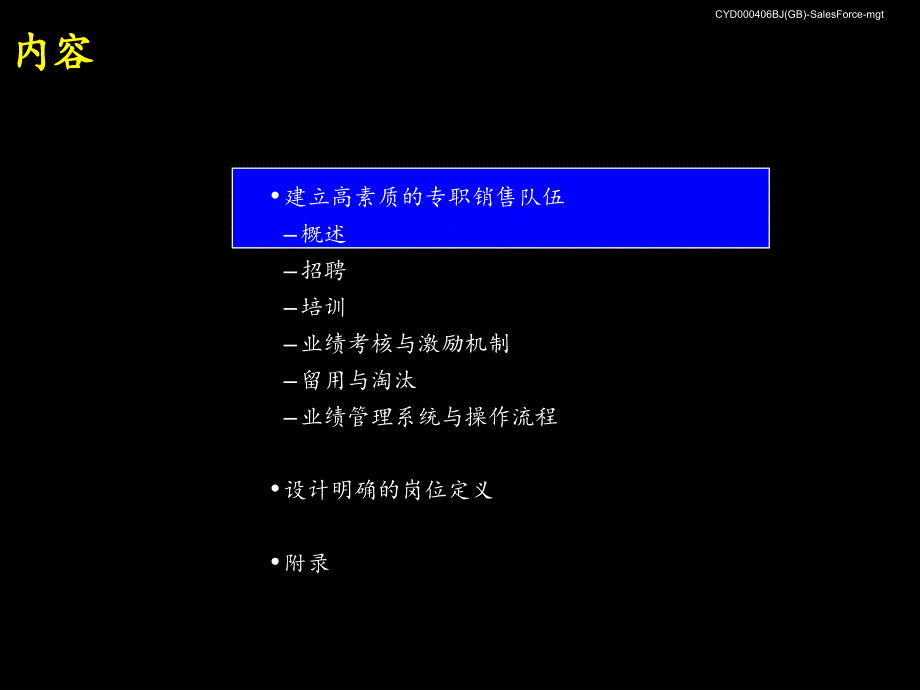 麦肯锡中信银行专职销售队伍管理手册SalesForcemgt_第3页