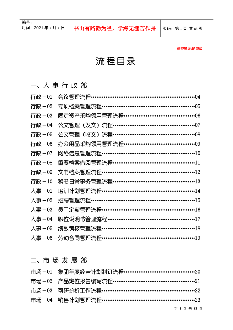 某房地产项目管理流程_第1页