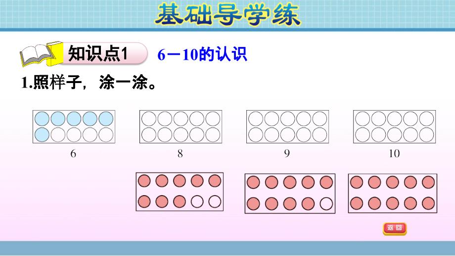 一年级上册数学课件第一单元第5课时610各数的认识青岛版共7张PPT_第3页