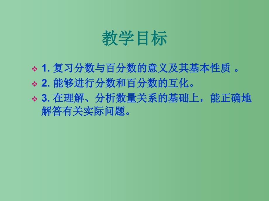 六年级数学下册 分数和百分数的复习（2）课件 苏教版_第2页