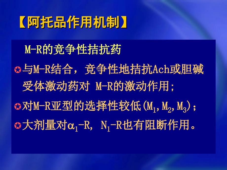 药理学课件：胆碱受体阻断剂(抗胆碱药)_第4页