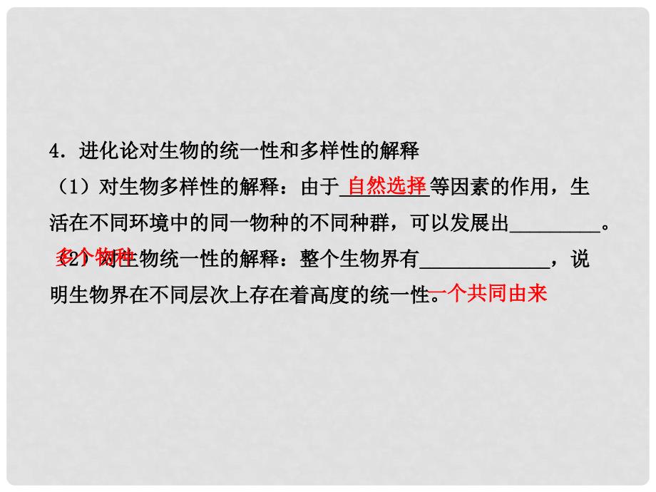 高中生物 第5章 生物的进化配套课件 浙科版必修2_第3页