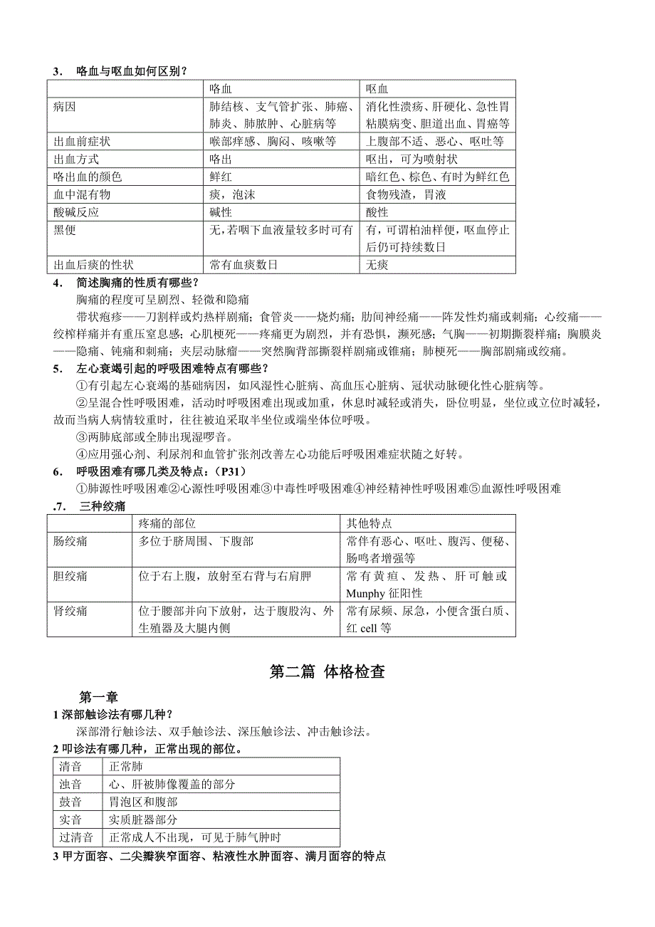 诊断学复习习题_第2页