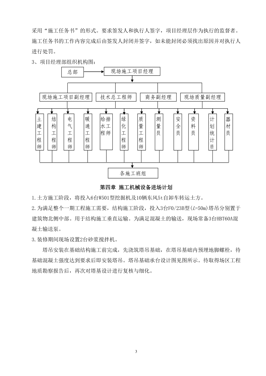 最新《施工组织设计》天津某社区活动中心施工组织设计（绿化屋面）_第3页