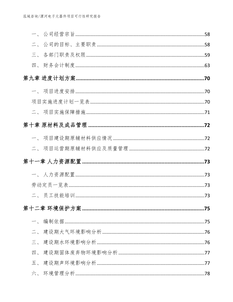 漯河电子元器件项目可行性研究报告【参考模板】_第4页