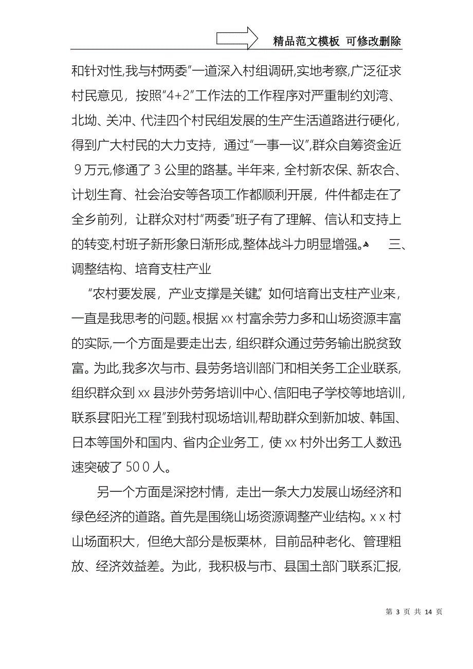 关于第一书记述职报告2_第3页