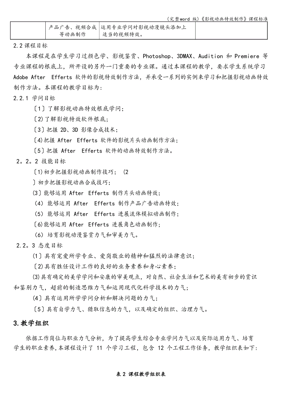 《影视动画特效制作》课程_第2页