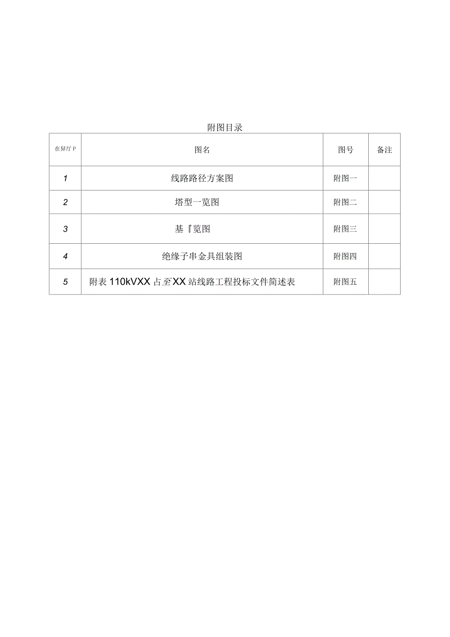 110kV线路工程技术标书文件模板(终版)_第3页