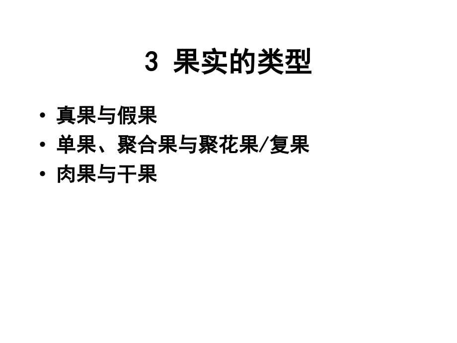 植物学教学课件：Lecture 11 果实_第5页