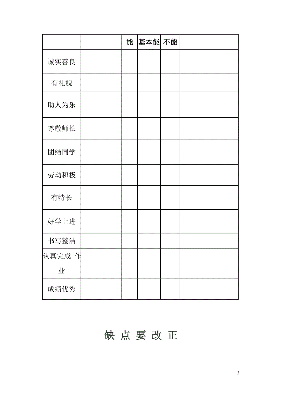 德江县第五小学学生成长记录册_第4页