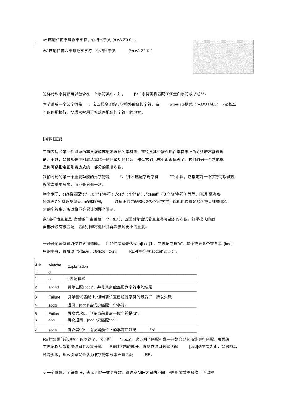 Python正则表达式操作的指南_第5页