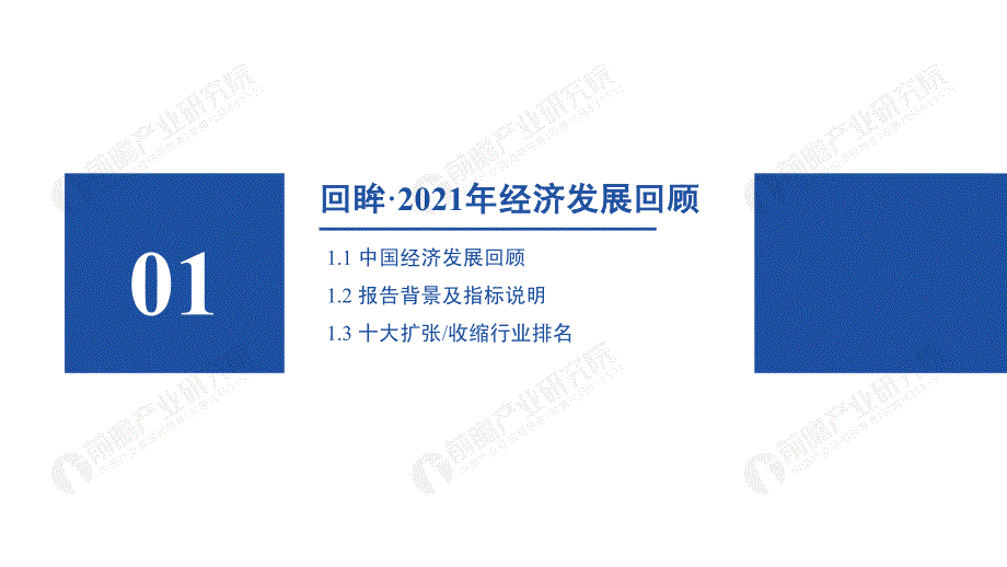 2021十大扩张、收缩行业数据全景报告-前瞻产业研究院_第3页