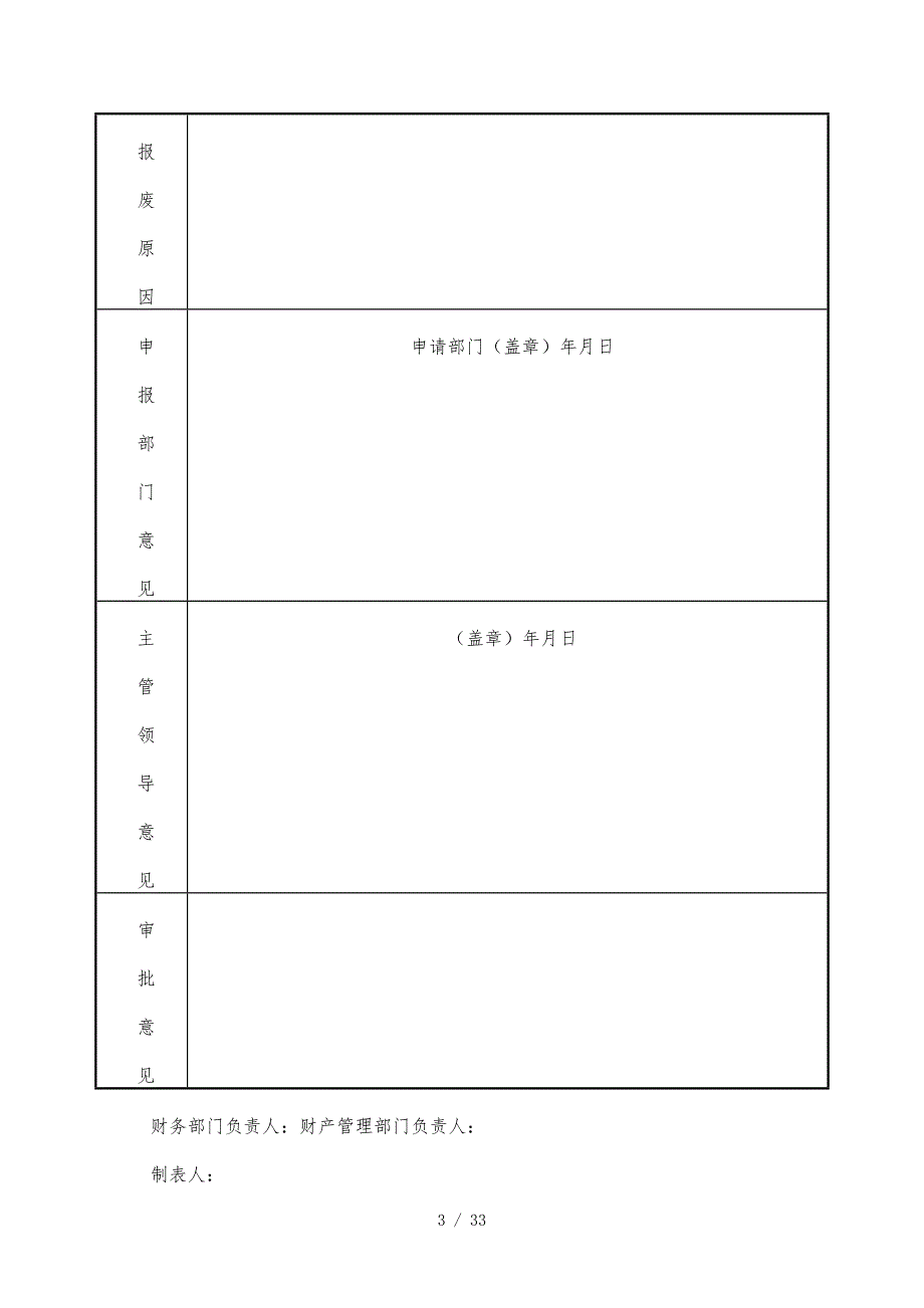 固定资产报废申请表1参考_第3页