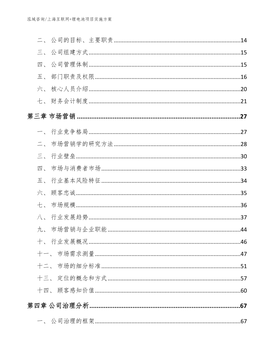 上海互联网+锂电池项目实施方案模板_第3页