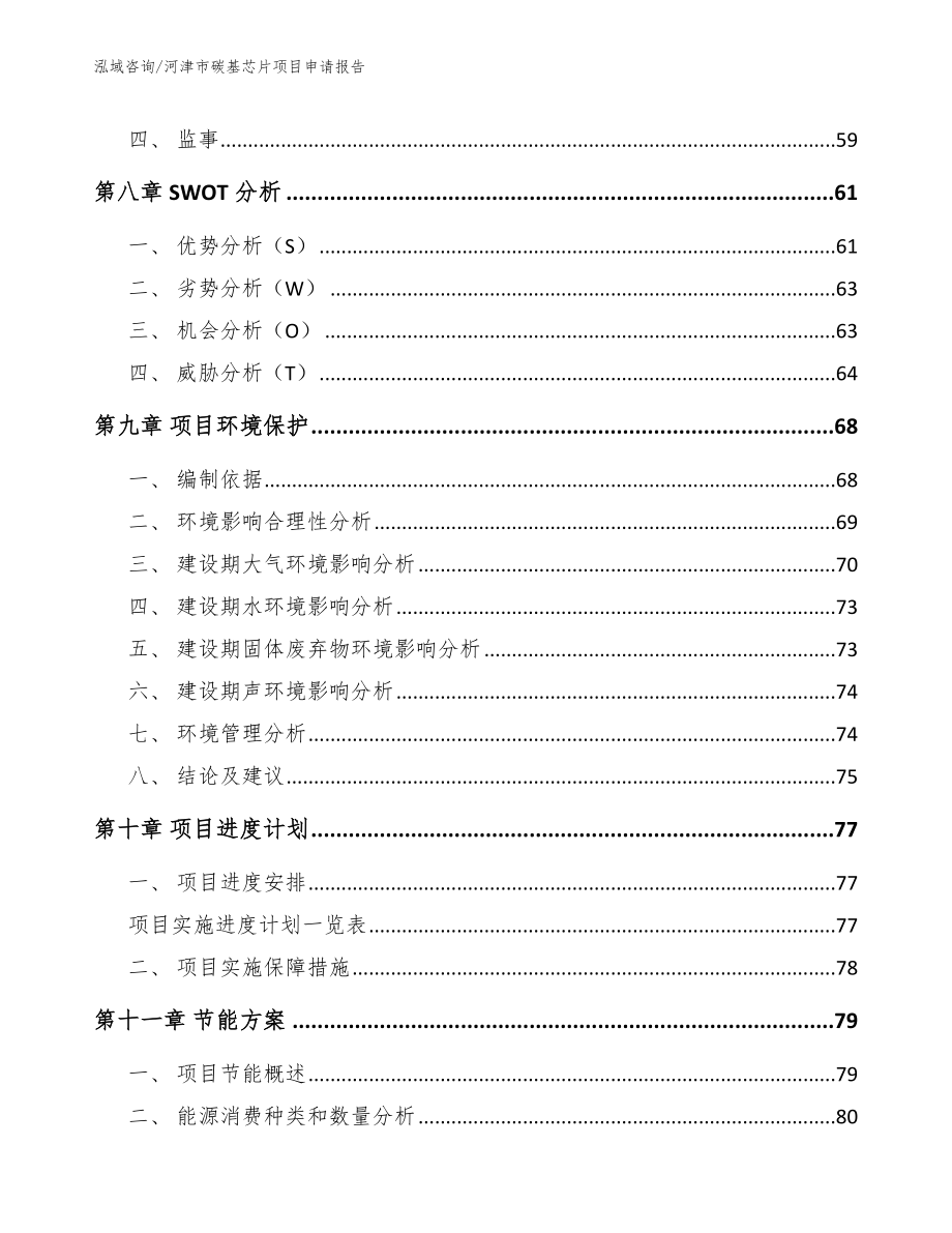 河津市碳基芯片项目申请报告_参考模板_第3页