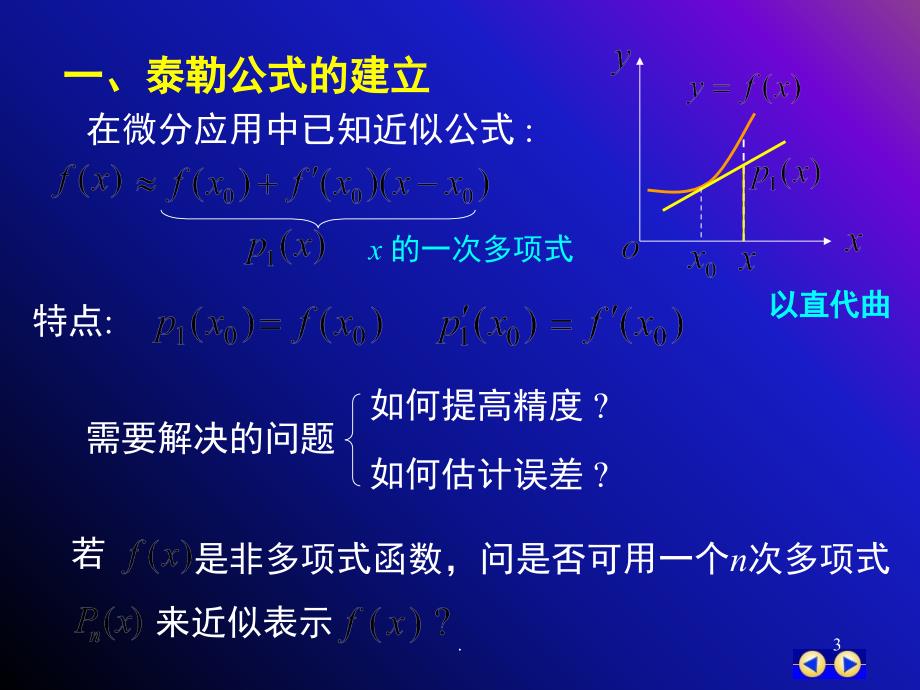 高数泰勒公式课堂PPT_第3页