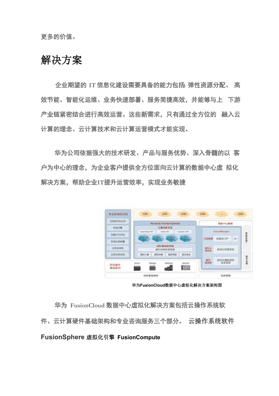 华为FusionCloud数据中心虚拟化解决方案_第2页