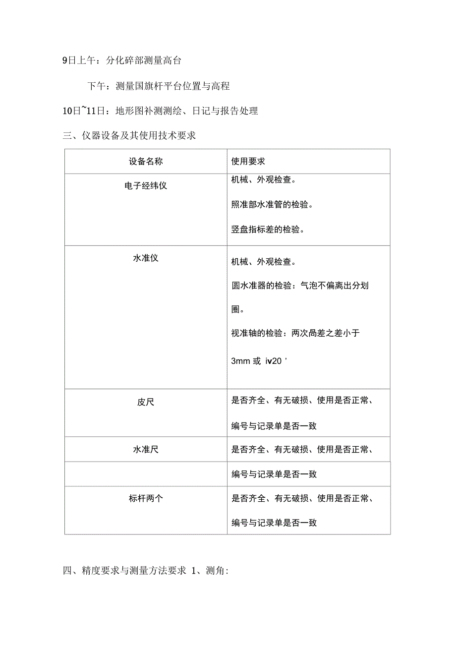 工程测量实习报告_第3页