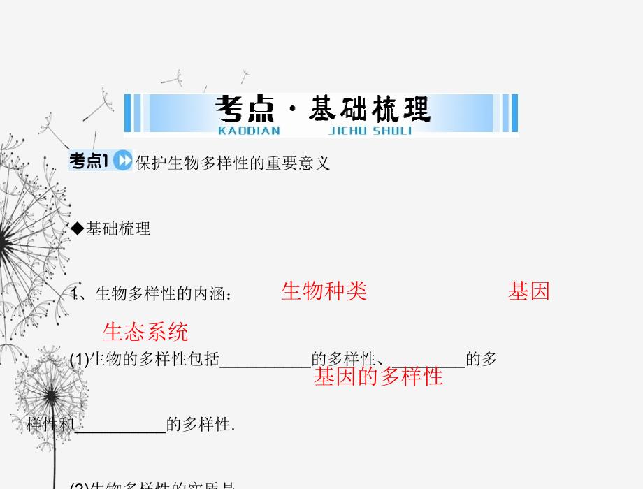 生物的多样性和生物的进化 教学课件_第3页