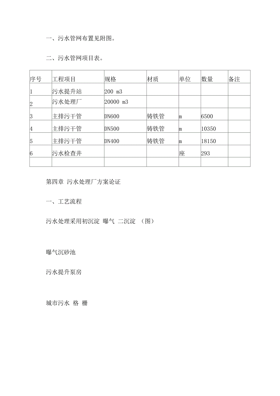 污水处理厂可行性报告_第4页