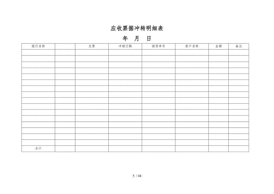 企业管理表格汇总_第5页