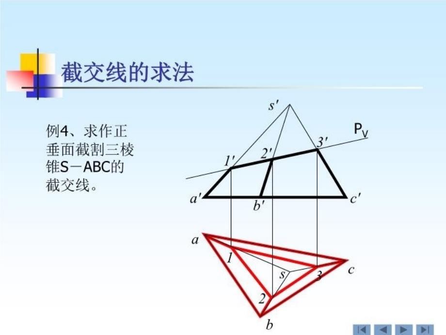 同坡屋顶的投影+相贯线说课材料_第4页