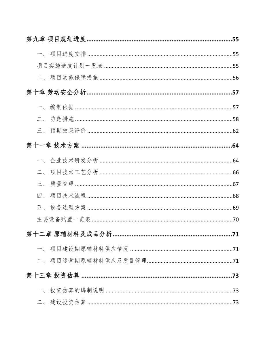 大连起动电机项目可行性研究报告模板参考(DOC 77页)_第5页