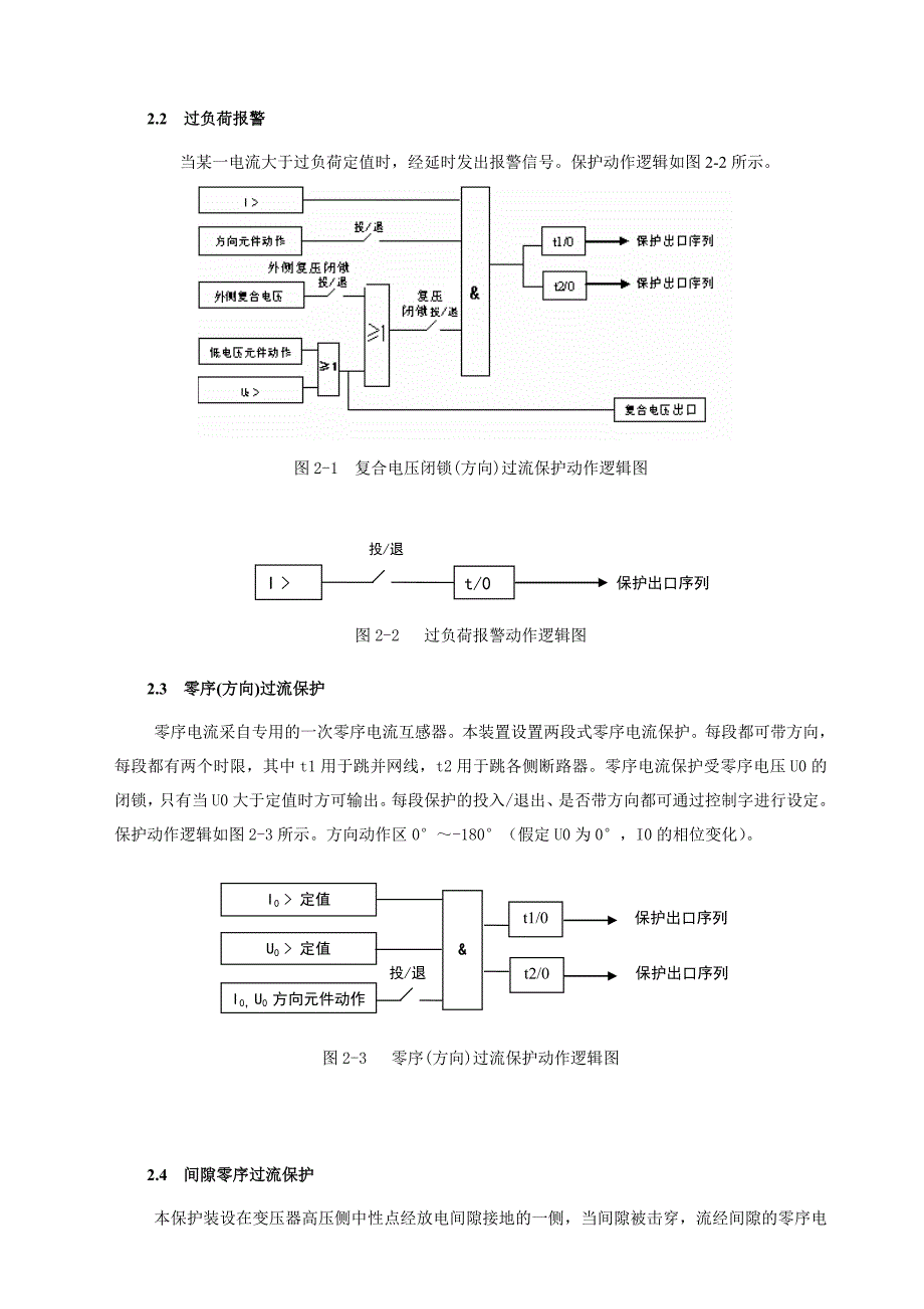 mtpr635hb型微机主变后备保护装置用户手册_第4页