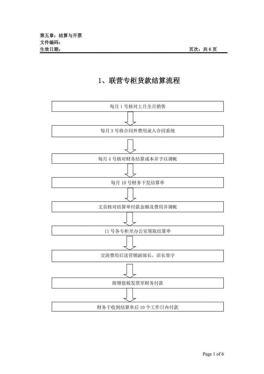 结算与开票礼仪与服务标准_第1页