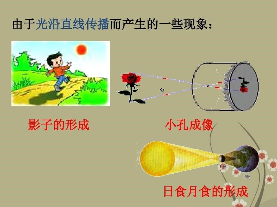 八年级物理上册光现象复习课件新人教版_第5页