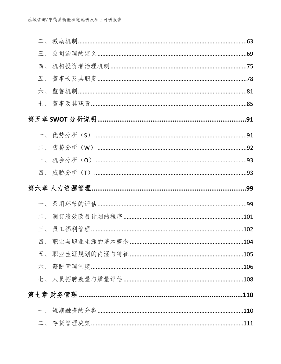 宁蒗县新能源电池研发项目可研报告_参考模板_第4页