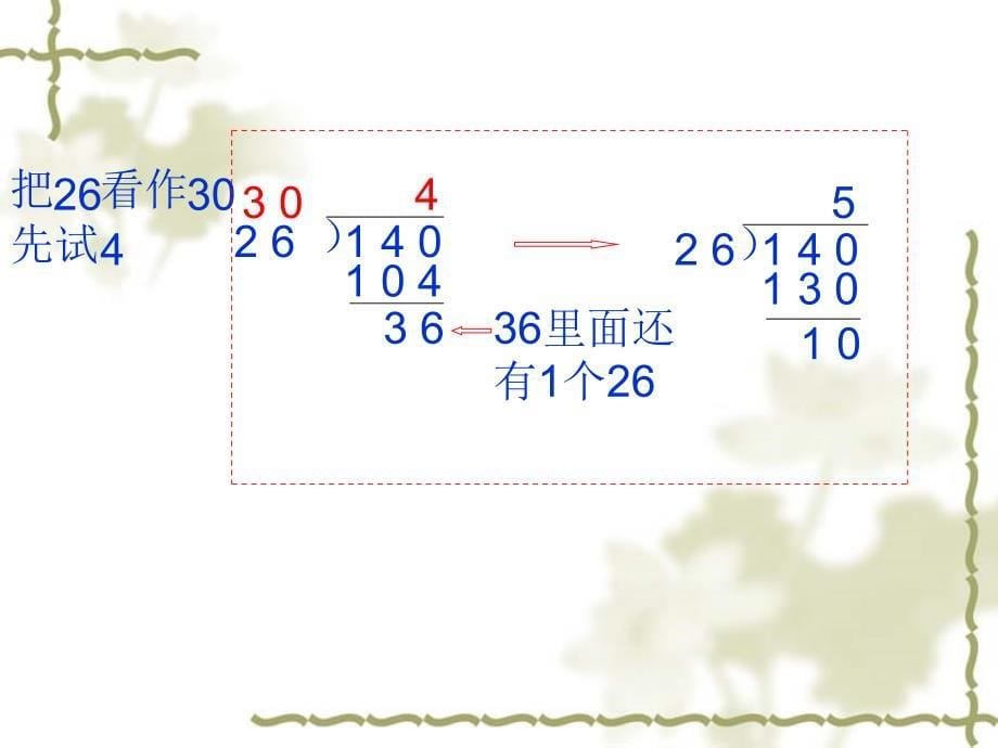 人教版四年级上册《笔算除法》例3课件2 (2)_第5页