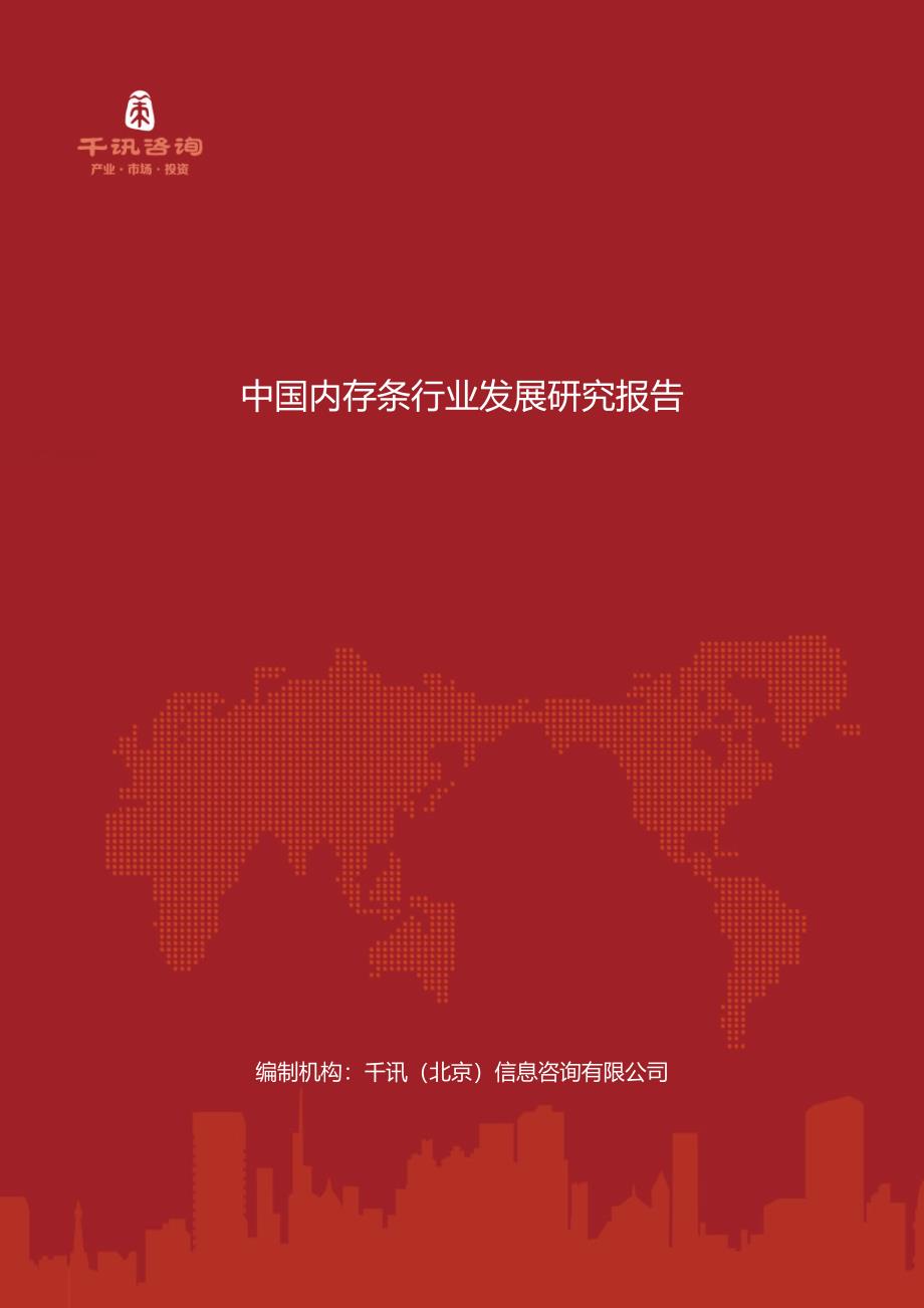 中国内存条行业发展研究报告_第1页