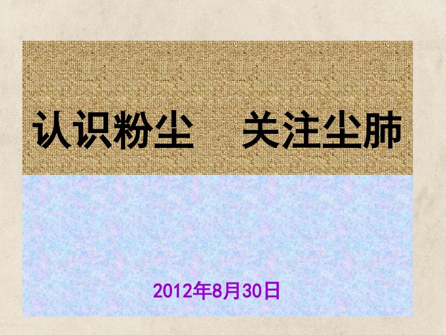 水泥企业职业健康安全知识培训会讲_第1页