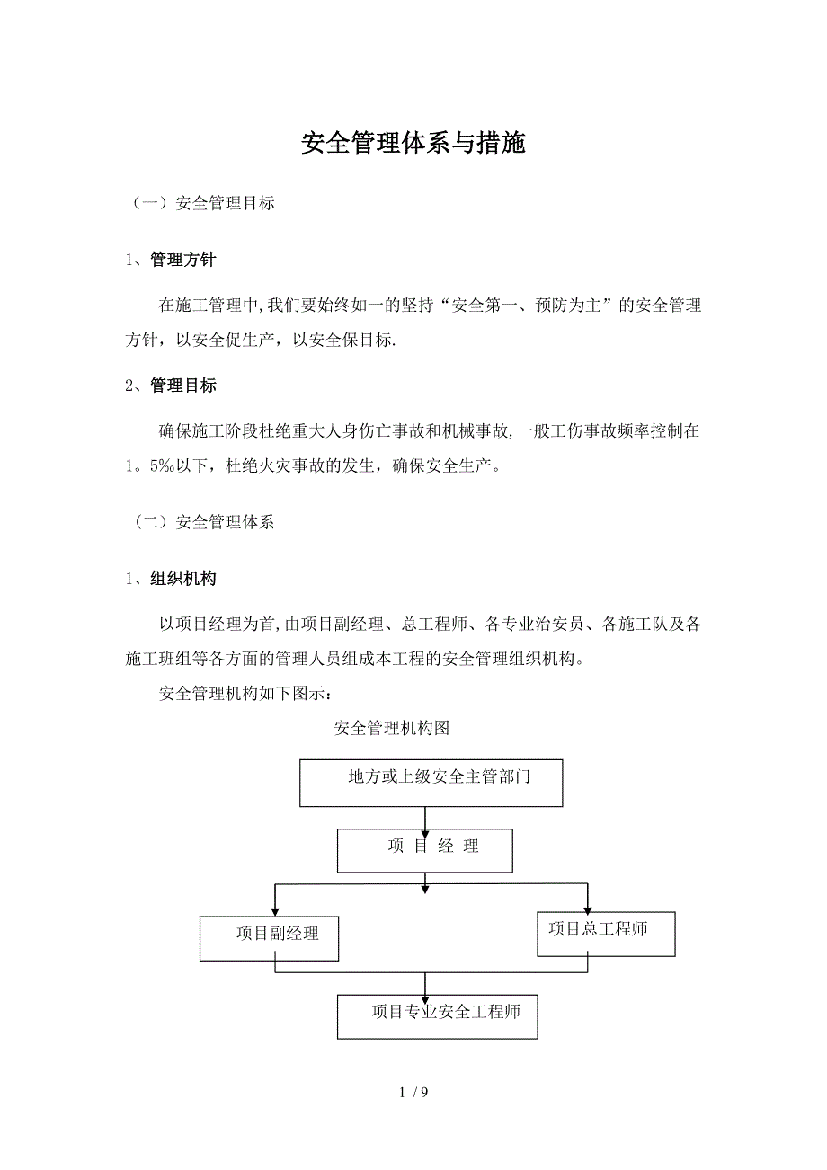 安全管理体系和措施62972_第1页