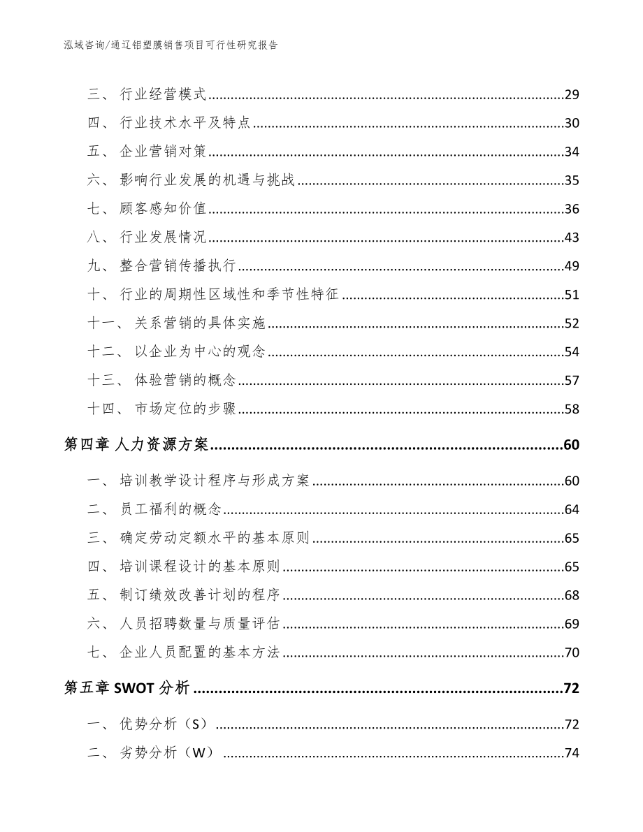 通辽铝塑膜销售项目可行性研究报告【范文参考】_第2页