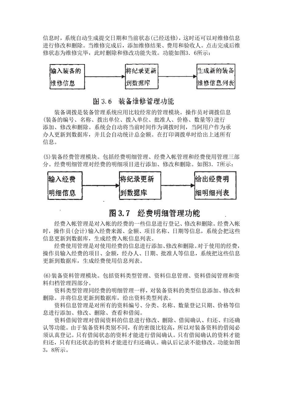 装备管理信息系统需求分析_第5页