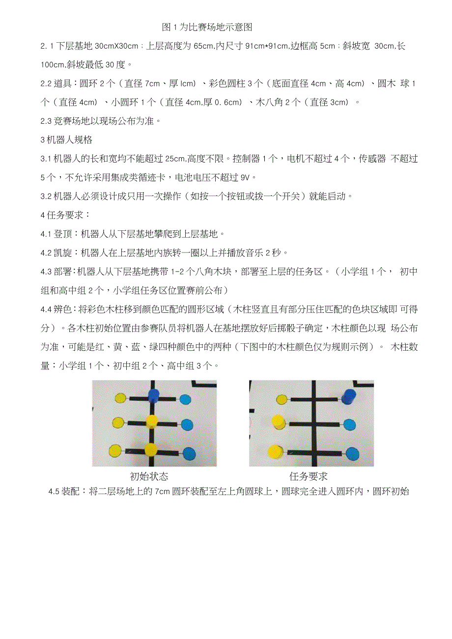 918346-WER2020竞赛-RIC机器人创新挑战赛—“勇攀高峰“竞赛规则-001_第2页