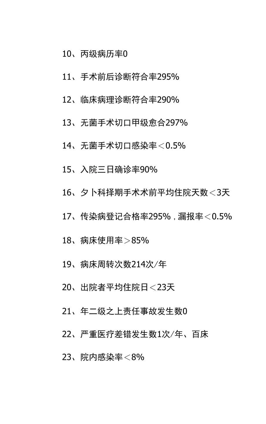 二级中医医院考核细则_第5页