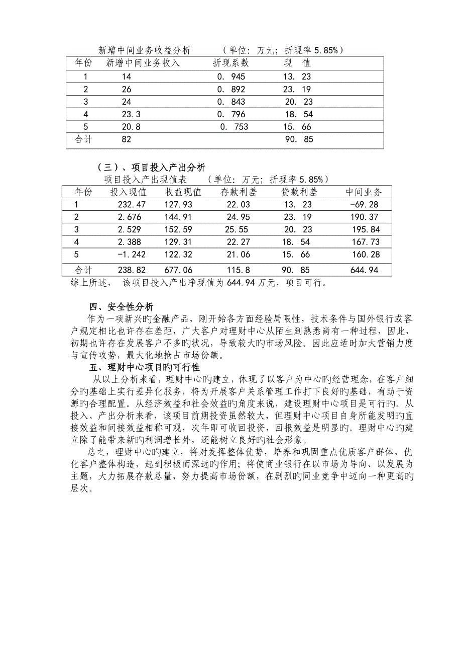 商业银行建立理财中心的研究_第5页