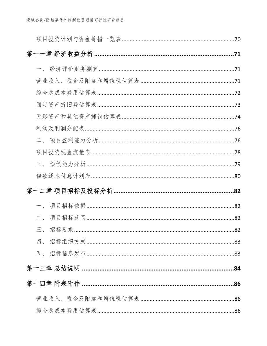 防城港体外诊断仪器项目可行性研究报告【模板范本】_第5页