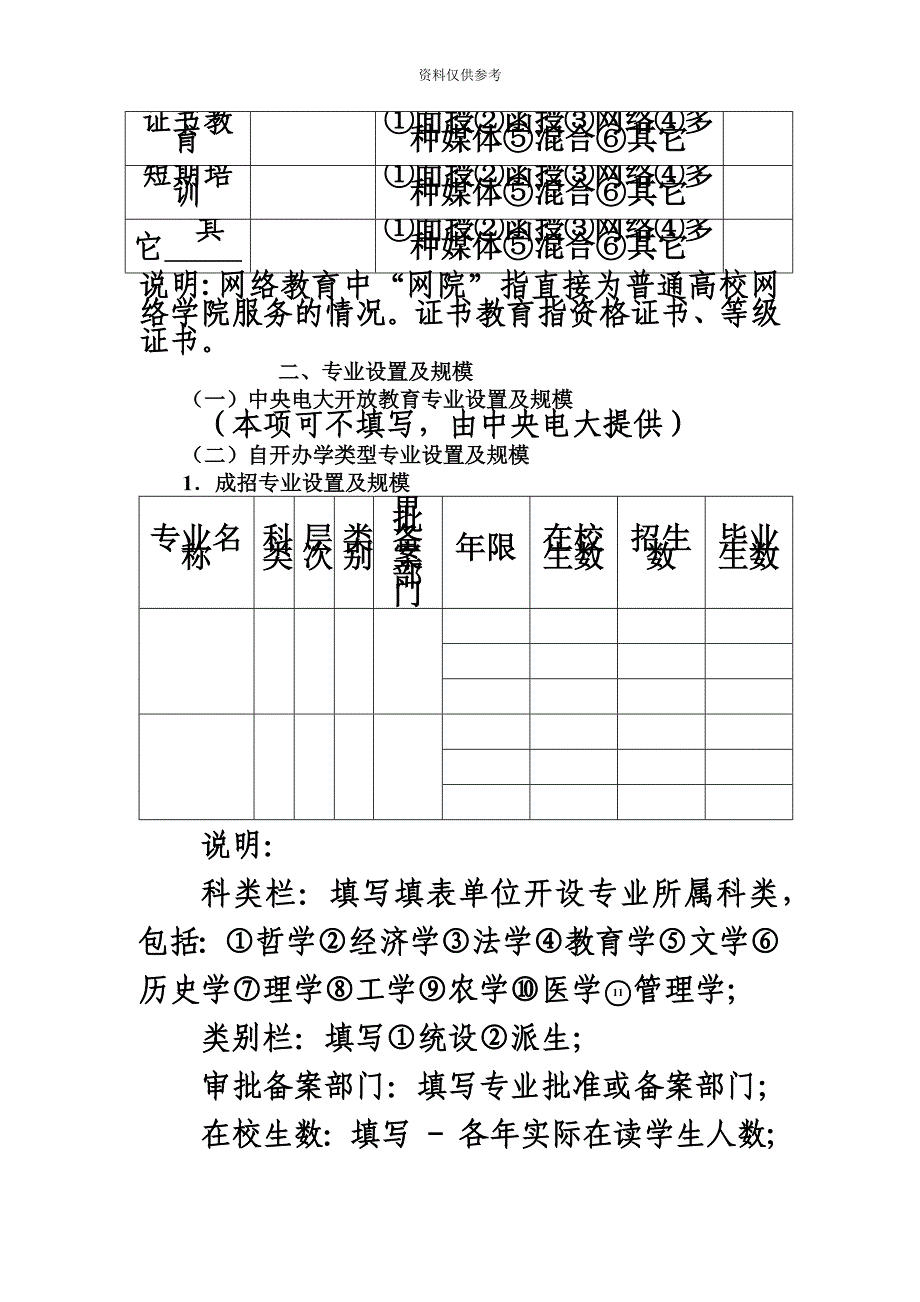 广播电视大学改革和发展战略与政策研究地方电大调研数据调查表.doc_第4页