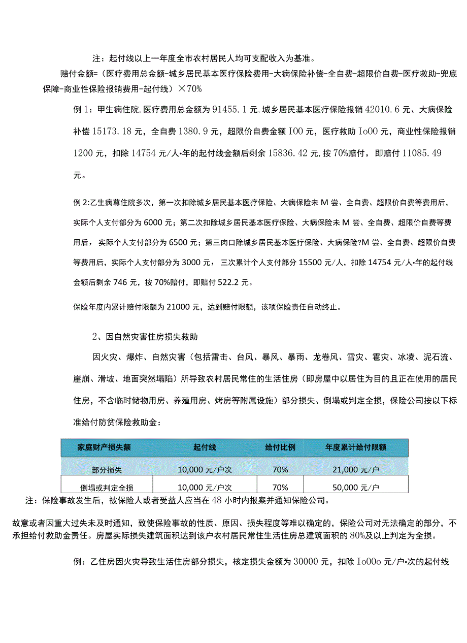 XXX县防贫保险项目服务手册_第2页