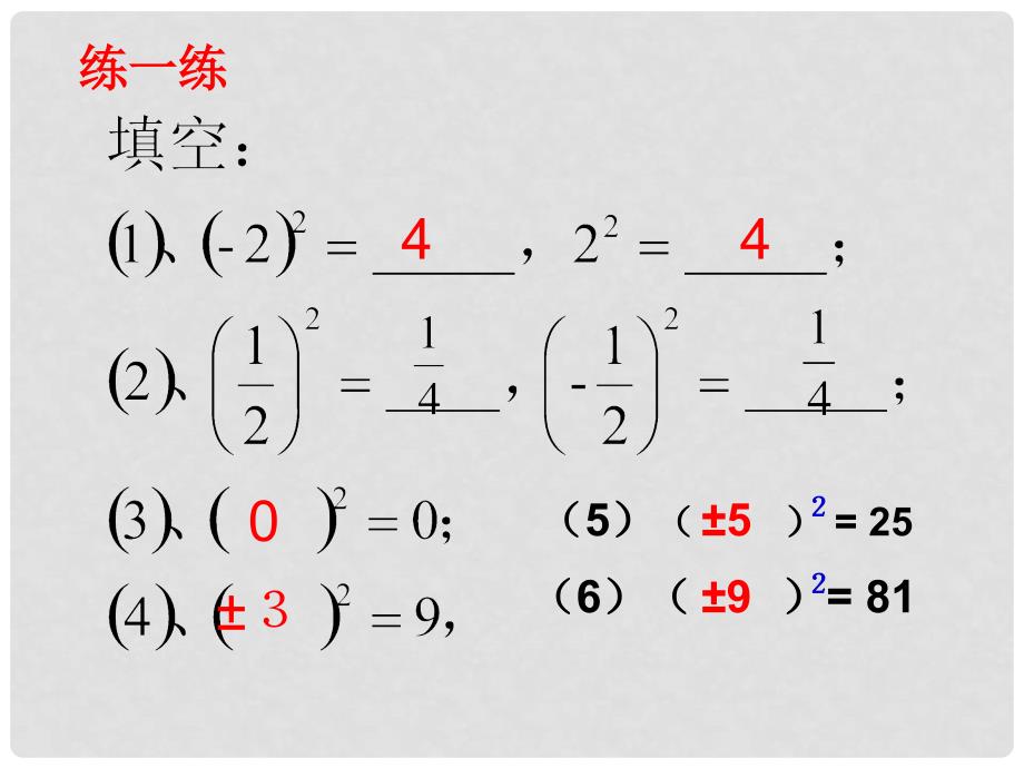 浙江省丽水外国语实验学校七年级数学上册《3.1平方根课件》课件 浙教版_第3页