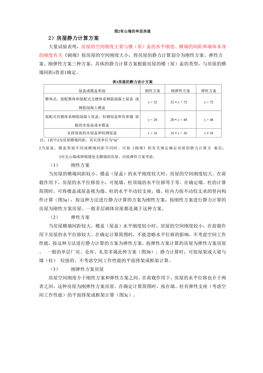 砌体的静力计算方案教材_第2页