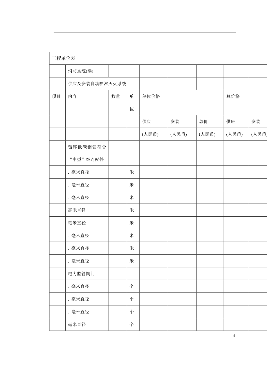 武汉市某大型高层住宅小区消防系统施工组织设计(DOC54页)_第4页