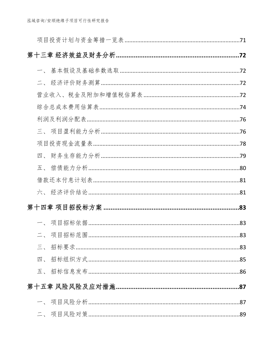 安顺绝缘子项目可行性研究报告_第4页