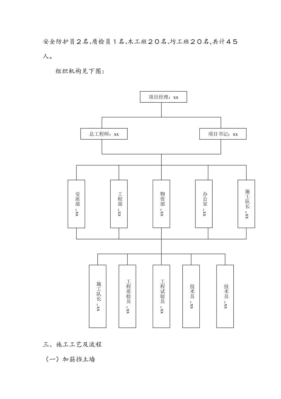 路基挡土墙专项施工方案（加筋和重力式）（完整版）_第5页