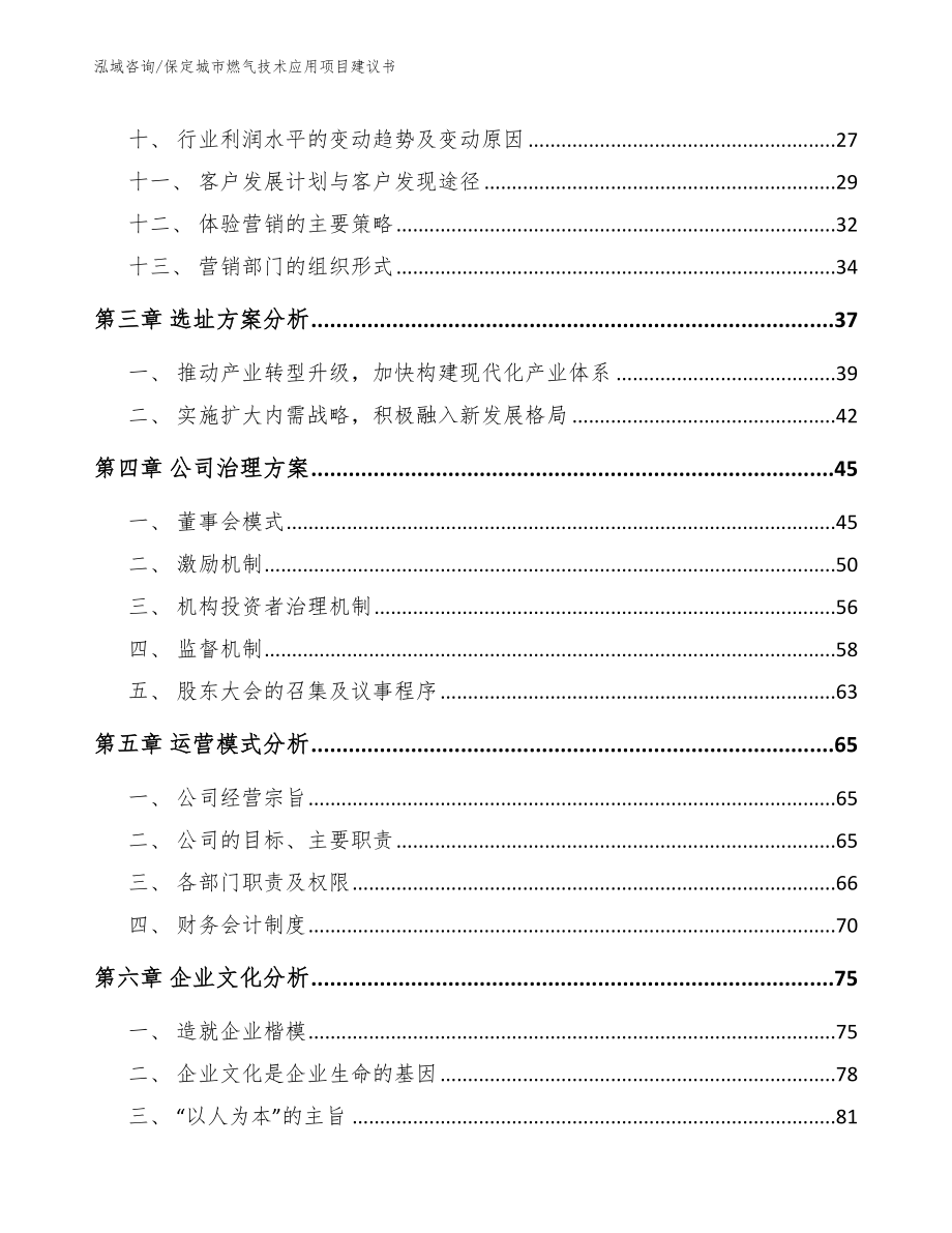 保定城市燃气技术应用项目建议书（参考范文）_第2页